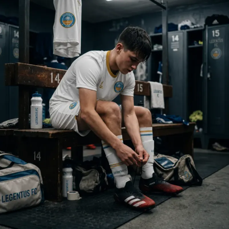 Preparation in the dressing room