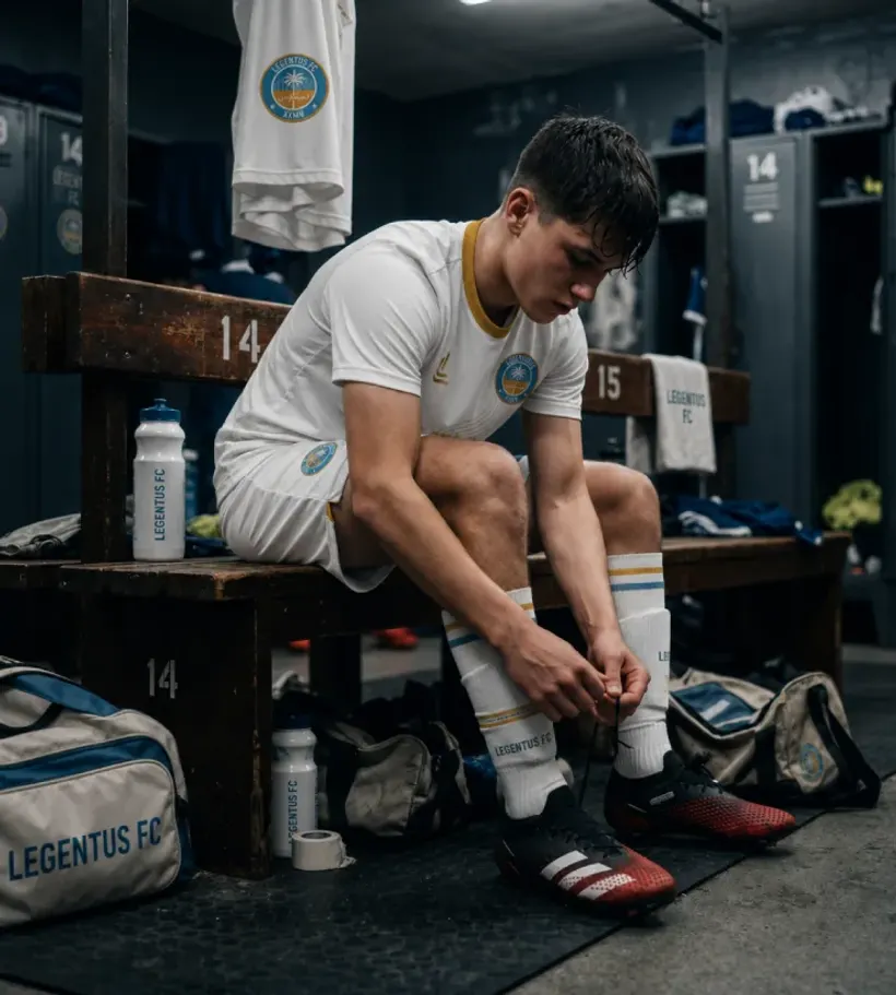 Legentus FC dressing room