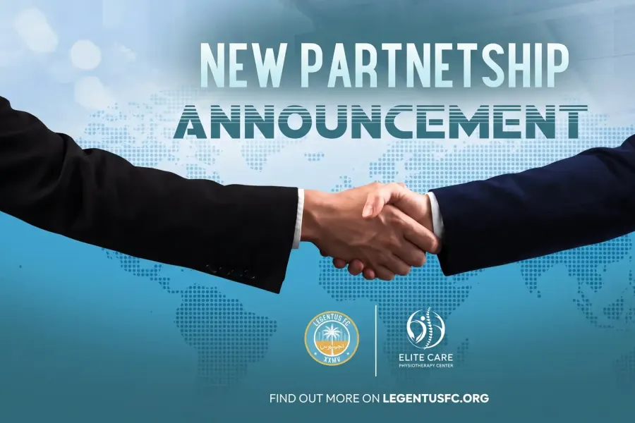 Legentus FC Announces Strategic Partnership with Elite Care Physiotherapy Center
